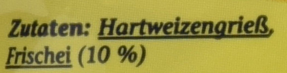 Nouilles aux oeufs, les bonnes, 500g