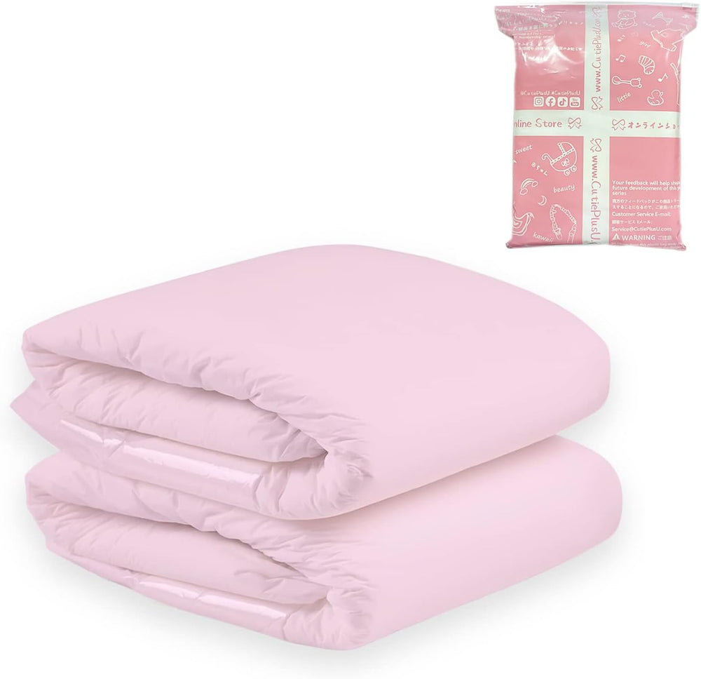 CutiePlusU Couches pour adultes, surface sèche, absorption maximale pendant la nuit, couche jetable pour incontinence – Bleu, lot de 2 (moyen 71-96 cm)