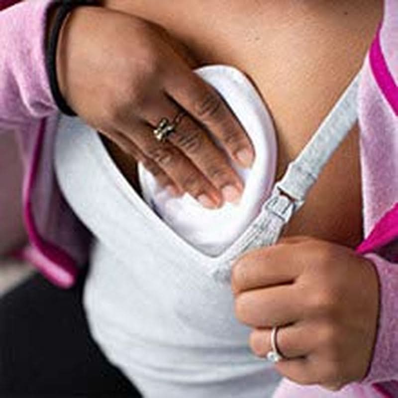 Coussinets d'allaitement lavables Lansinoh - Lot de 4, incluant filet à linge - Ultra absorbants, super doux et réutilisables Accessoires d'alimentation et d'allaitement Bebe Naty Shop