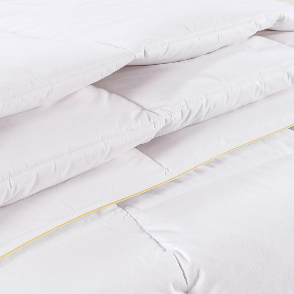 Sancarlos - Vivaldi, couette 4 saisons en duvet d'oie, 180 + 120 G/M², 220 X 220 Cm, blanc (blanc) Couettes et couettes Naty Shop