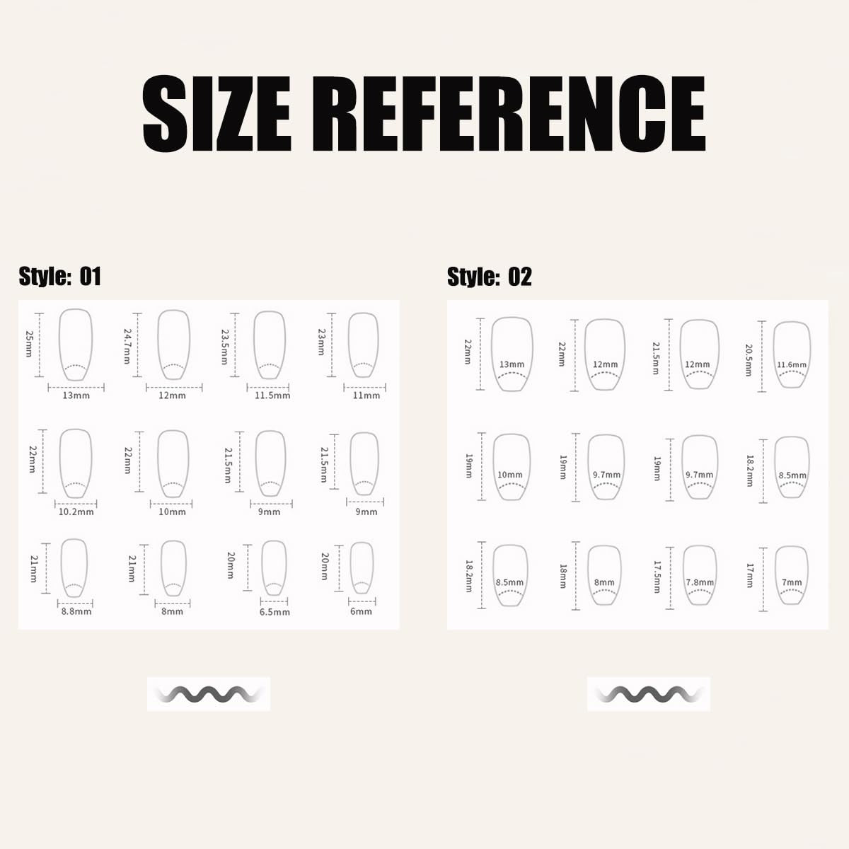 Ongles artificiels à paillettes naturelles, à pression courte, en acrylique, auto-adhésifs, pour femmes et filles, accessoires de Nail Art, 48 pièces