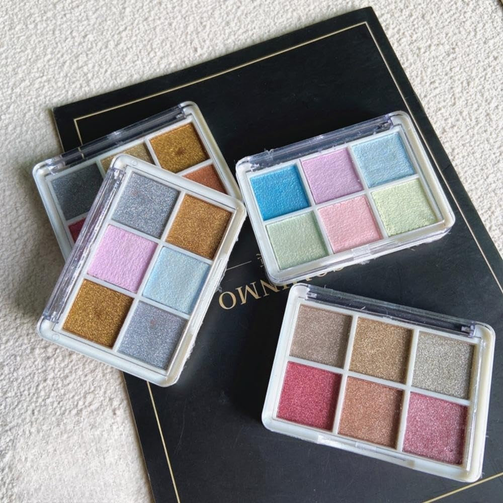 GZMAYUEN Chrome Pulver pour ongles 6 couleurs miroir Chrome poudre à ongles Pigment poudre Nail Art