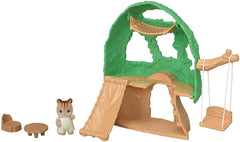 Sylvanian Families 5318 Baby Adventure Tree House - Ensemble de jeu pour maison de poupée Dollhouses Naty Shop Titre par défaut