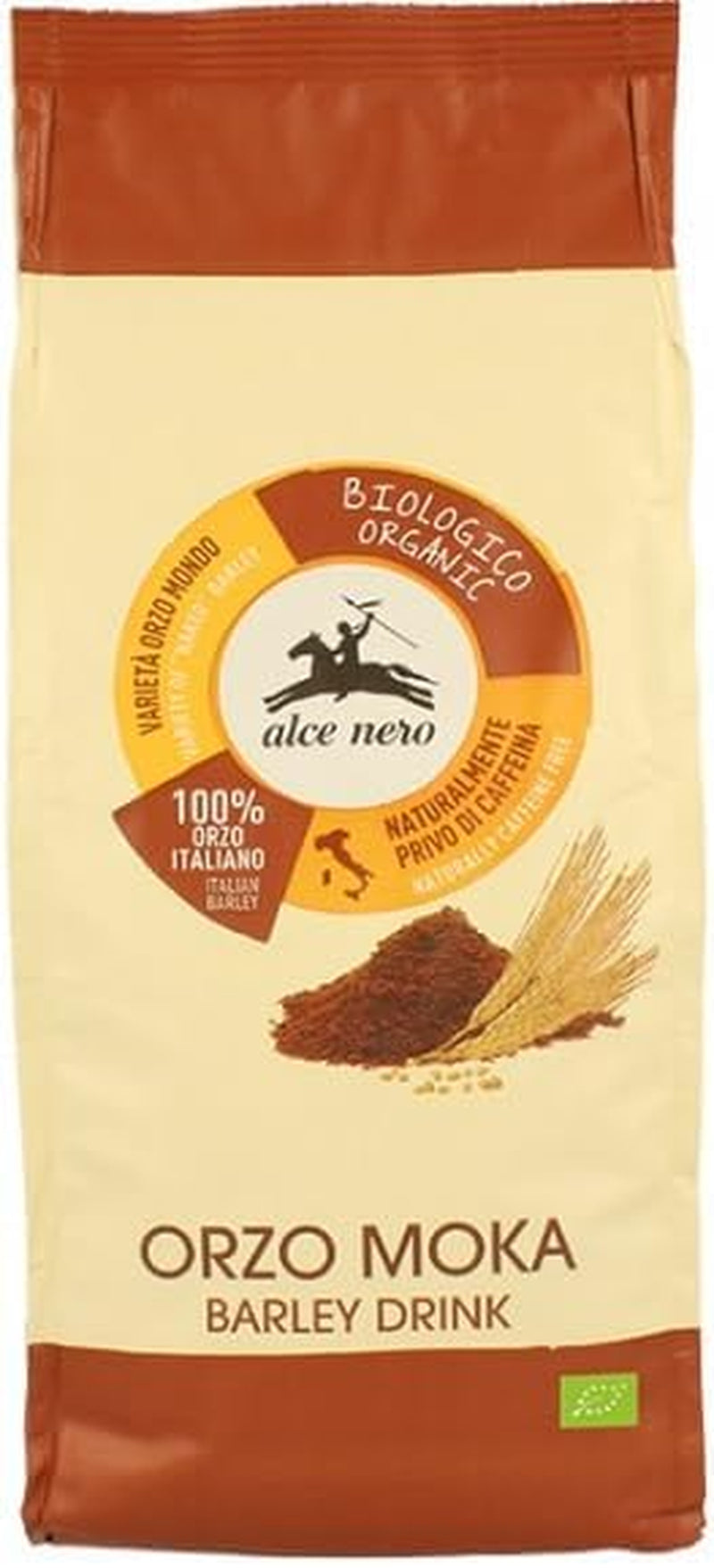 Orge Moka Black Elk, torréfiée et moulue, biologique, 500g