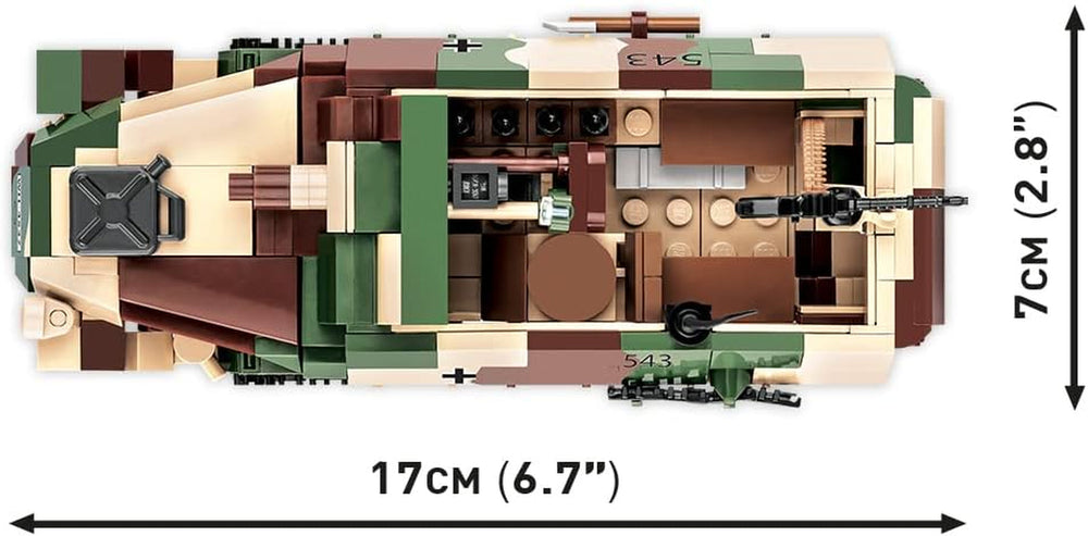 COBI 2283 sd.kfz.251/9 Army Bausteine, Various