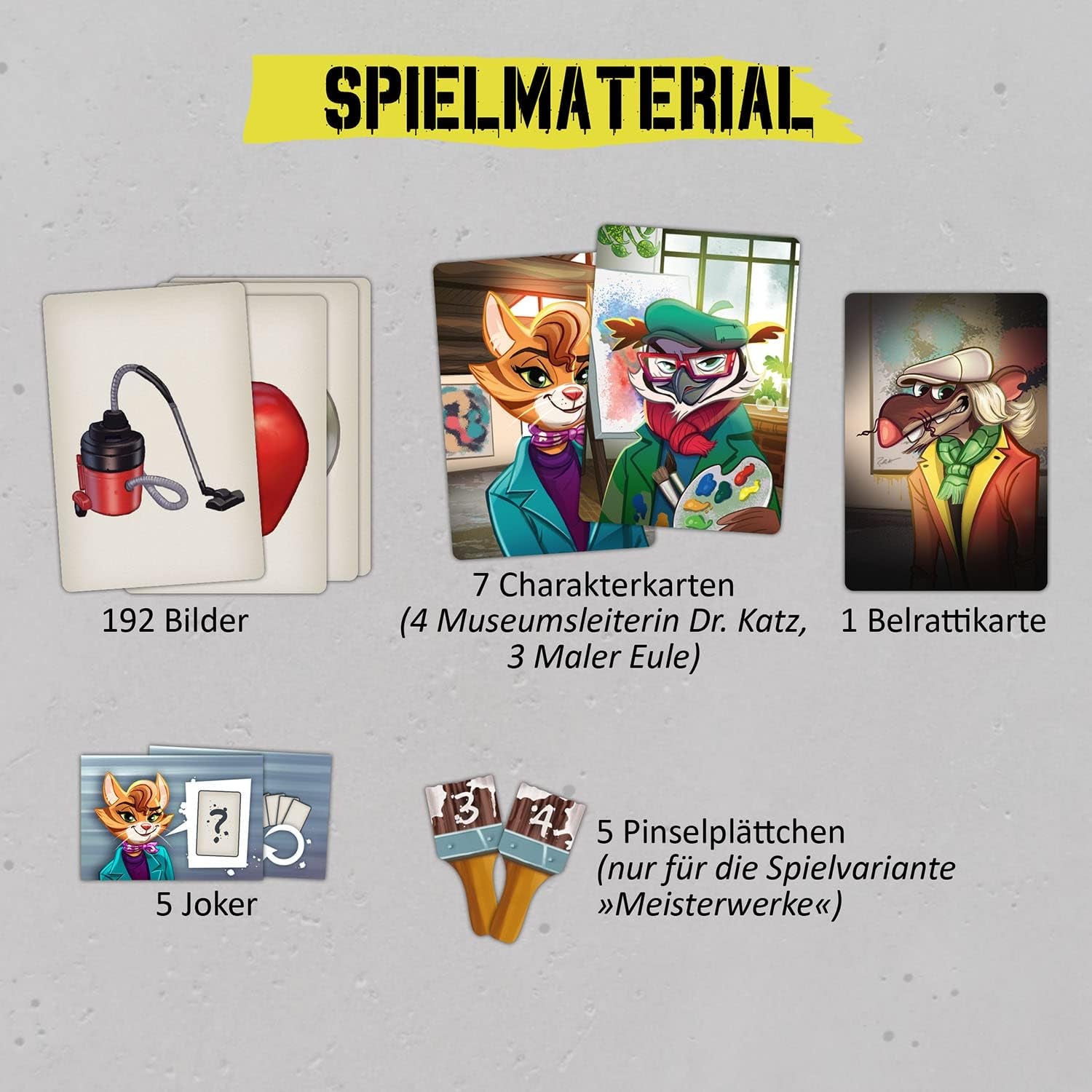 KOSMOS 683320 Belratti, Est-ce de l'art ou est-ce que cela peut être le chemin ? Jeu de cartes, jeu coopératif d'association d'images, 3 à 7 joueurs, à partir de 8 ans