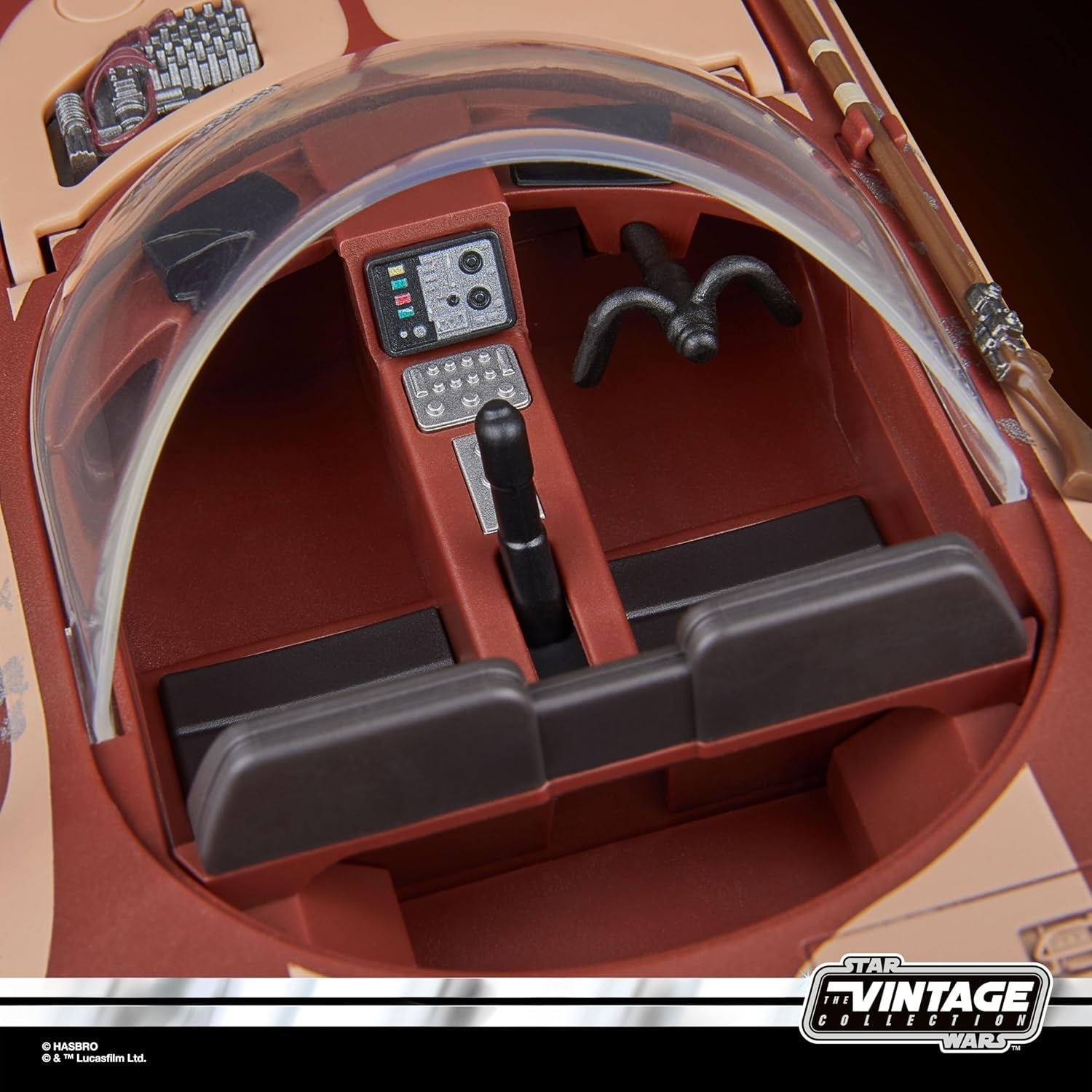 Star Wars Vintage Collection Landspeeder & Luke Skywalker, Star Wars : Figurine et véhicule Un Nouvel Espoir, 9,5 cm Figurines Naty Shop