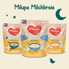 Milupa Milk Porridge Butter Biscuit - Porridge pour enfants sans huile de palme Mère et Enfant Naty Shop