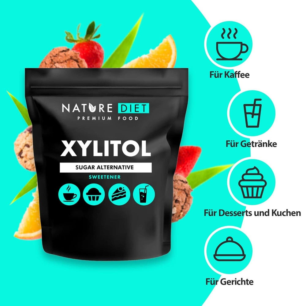 Nature Diet Xylitol, 1 Kg Édulcorants Naty Shop
