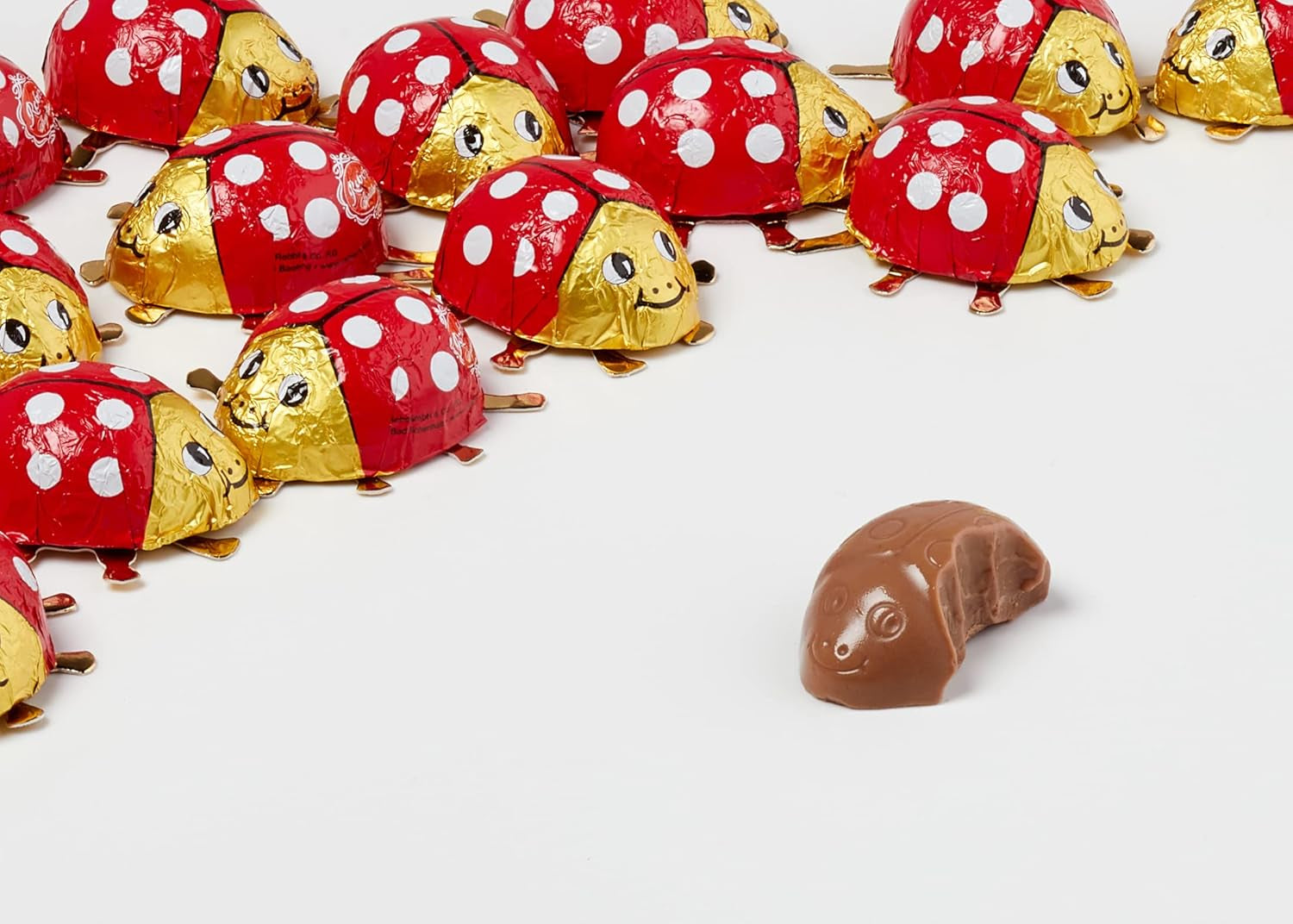 Sachet scarabée porte-bonheur Reber - sachet de 15 scarabées Bonbons au chocolat Naty Shop