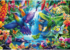 Trefl 10880 Colibris sous les tropiques 1000 pièces - Puzzle d'oiseaux à faire soi-même, divertissement créatif, pour adultes et enfants de 12 ans et plus, puzzle multicolore Naty Shop