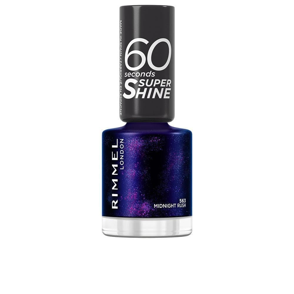 Vernis à ongles 60 Seconds Super Shine, 563 Midnight Rush, 8 ml