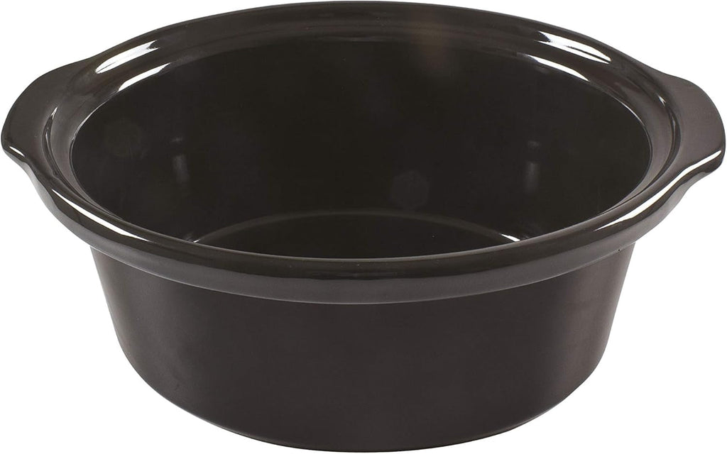 Beper BC.510 Slow Cooker, 280 W, 4,5 litri, sticlă ceramică, negru și oțel Slow Cooker Naty Shop