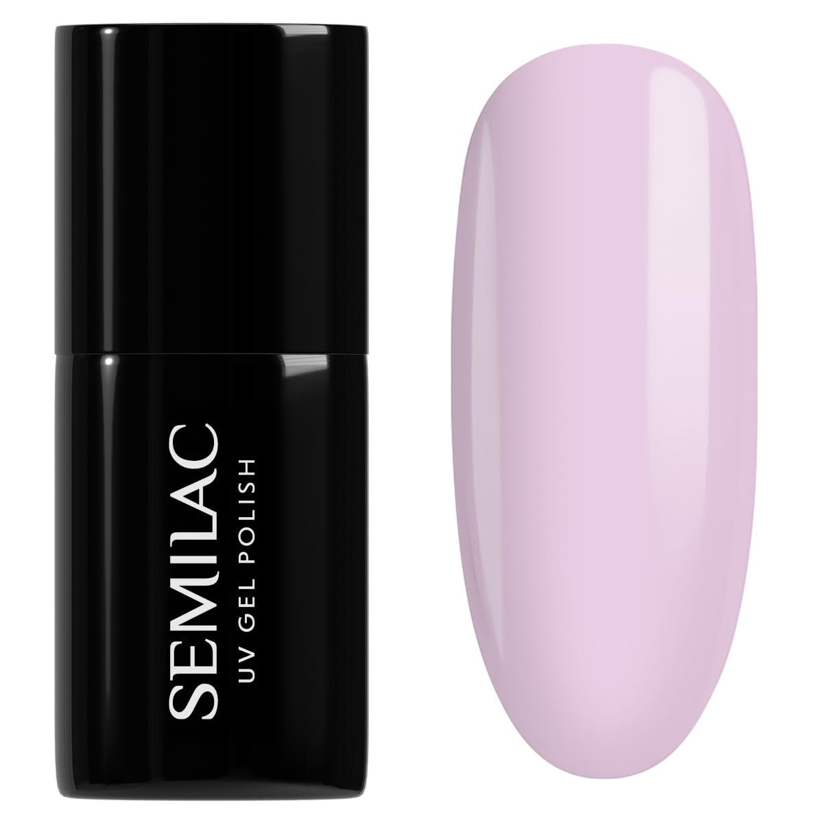 Vernis à ongles UV hybride Semilac 582 Rose naturelle 7 ml Collection Naked Nails