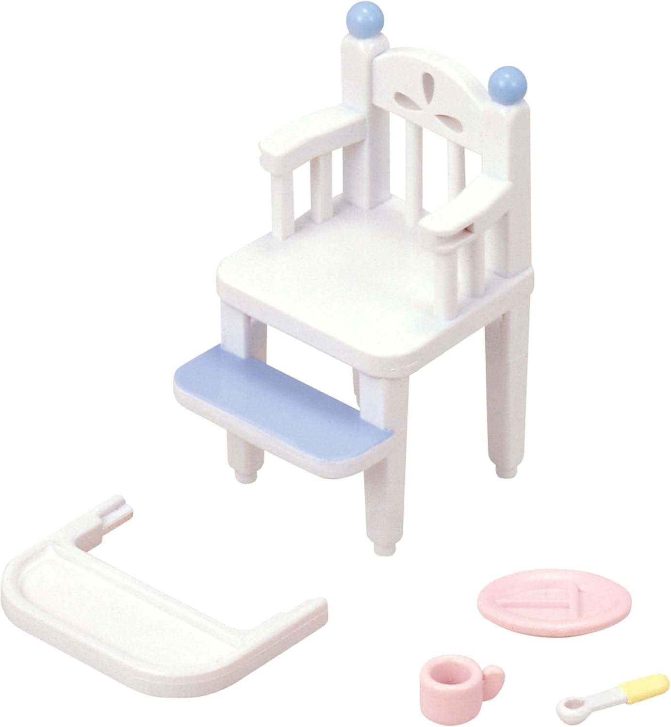 Sylvanian Families 5221 Babyhochstuhl - Puppenhaus Einrichtung Möbel, Mehrfarbig