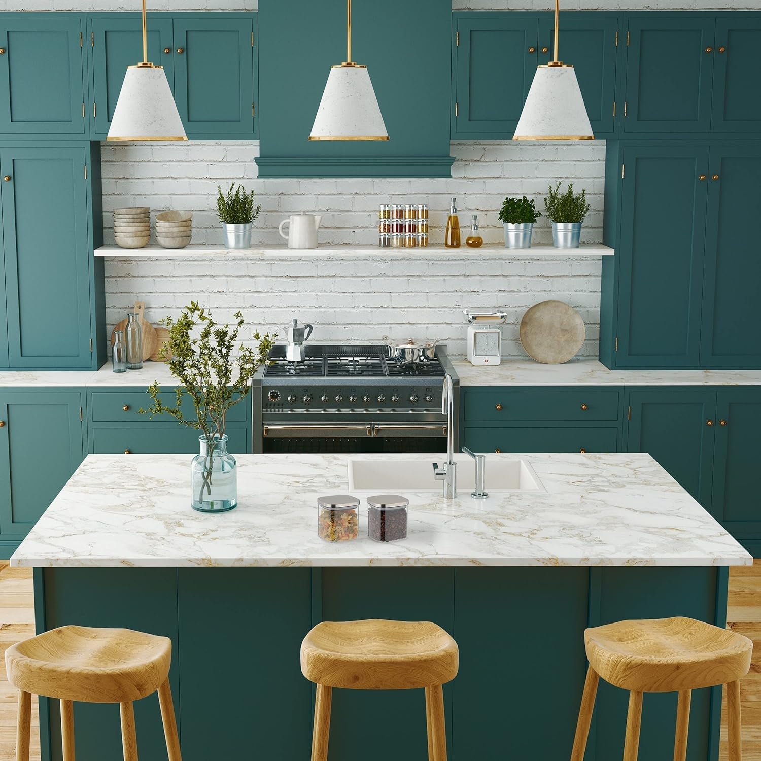 Lot de 3 bocaux de conservation Relaxdays avec couvercles, bocaux de conservation carrés de 600 ml, récipients en verre étanches, boîtes de conservation alimentaires transparentes/argentées Naty Shop