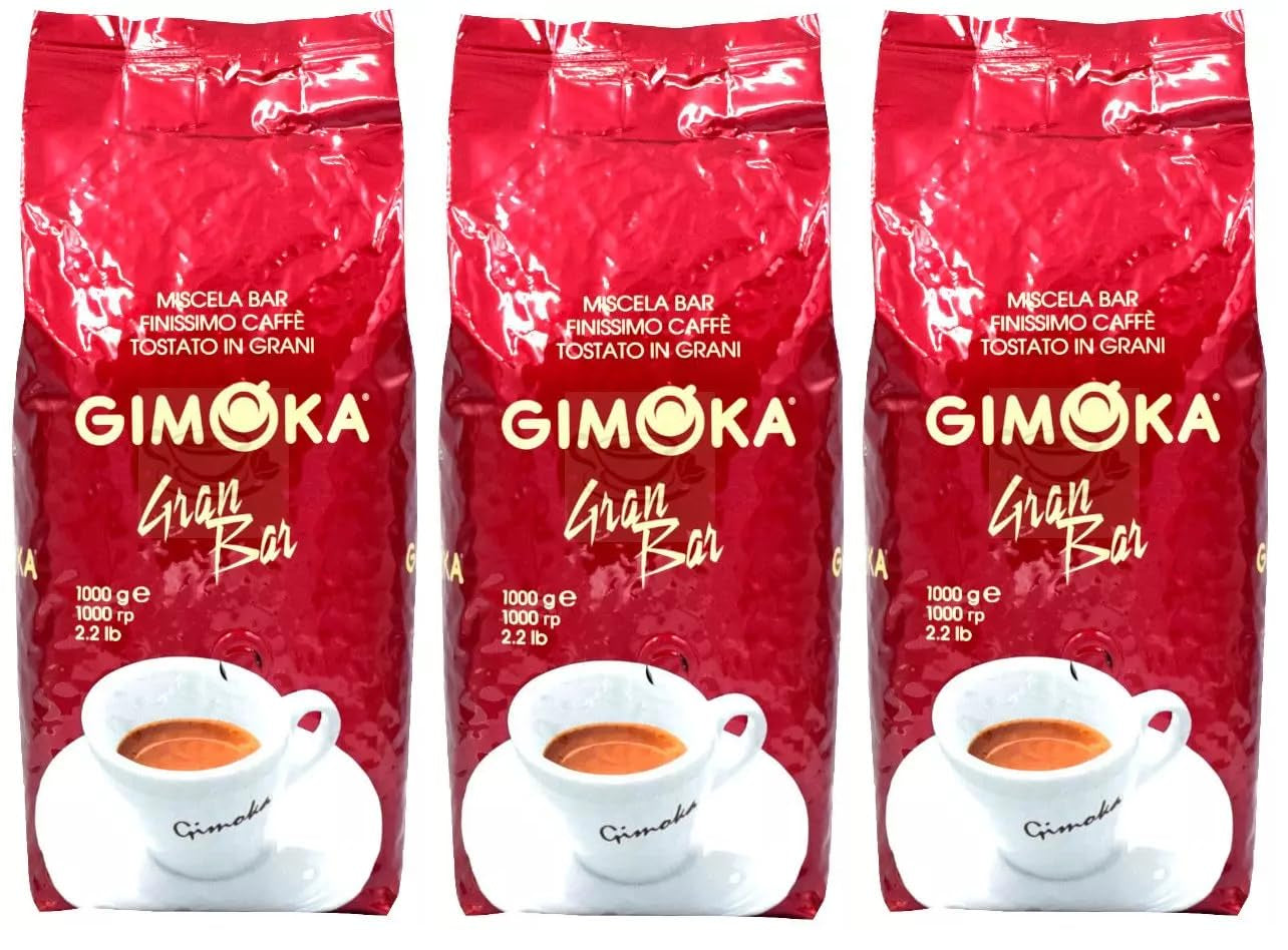 Café en grains Gimoka Gran Bar 4x 1000g - Typiquement italien !