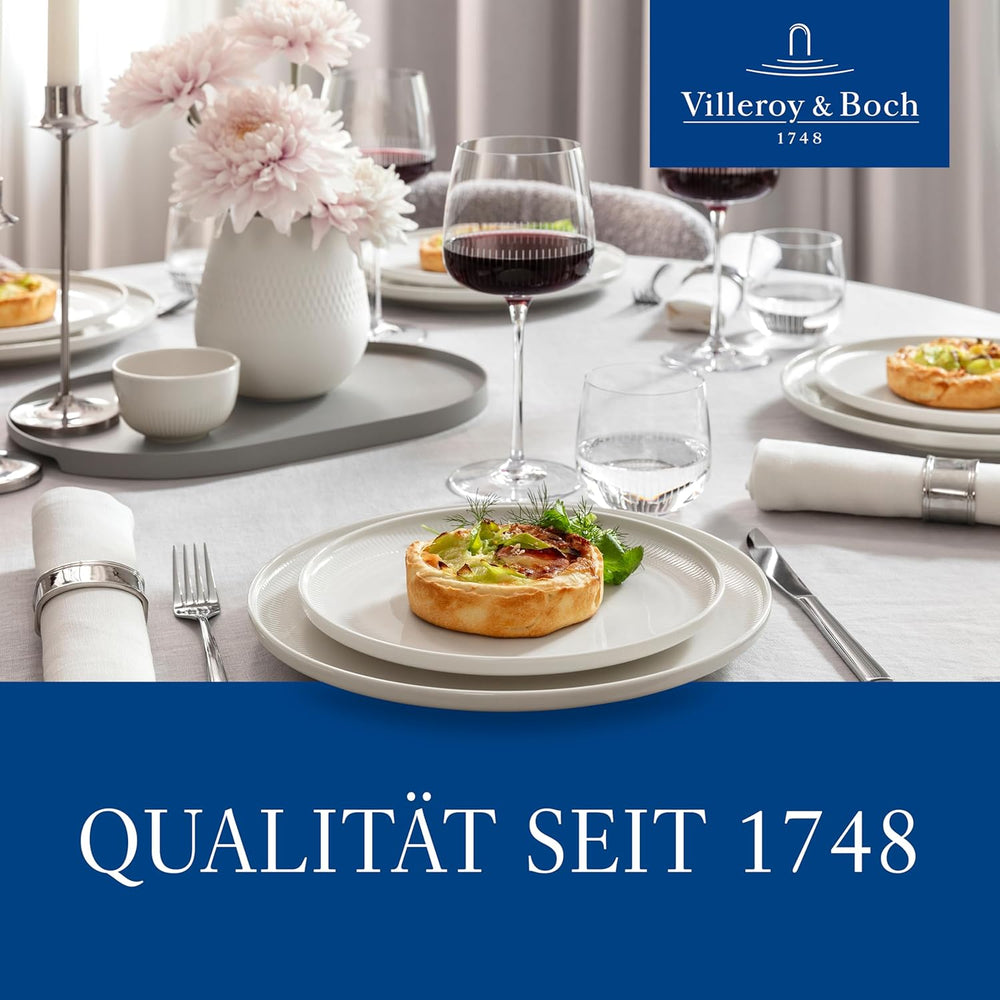 Villeroy & Boch - Tasse à lait Afina 170 ml, Blanc, Passe au lave-vaisselle, Passe au micro-ondes, Carafe à lait, Accessoire à café, Verseuse en céramique, Soucoupe, Vaisselle, Porcelaine Premium