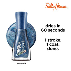 Oja Insta-Dri Holo-Glow, Holo-back, ușor de utilizat, de lungă durată, culori frumoase, ușor de aplicat pe unghii, nu se ciobește, 19 ml
