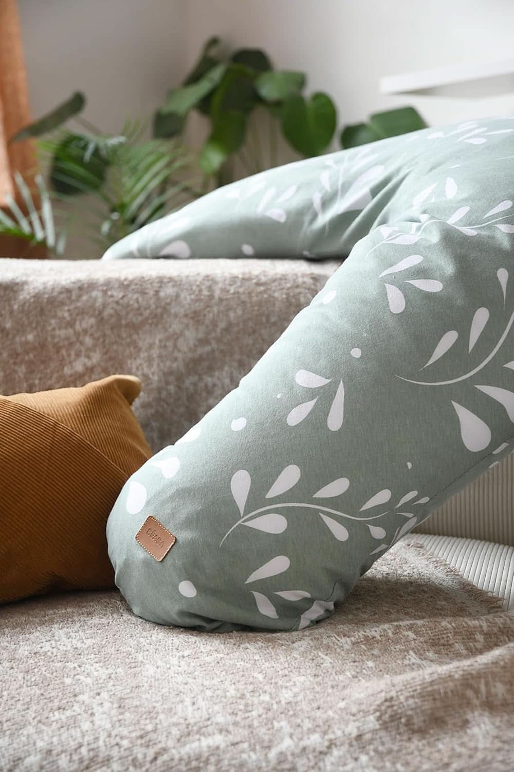 BÉABA, Big Flopsy, coussin d'allaitement multifonction, couchage, allaitement, maintien optimal, relaxation, confort Accessoires Alimentation et Allaitement Bebe Naty Shop