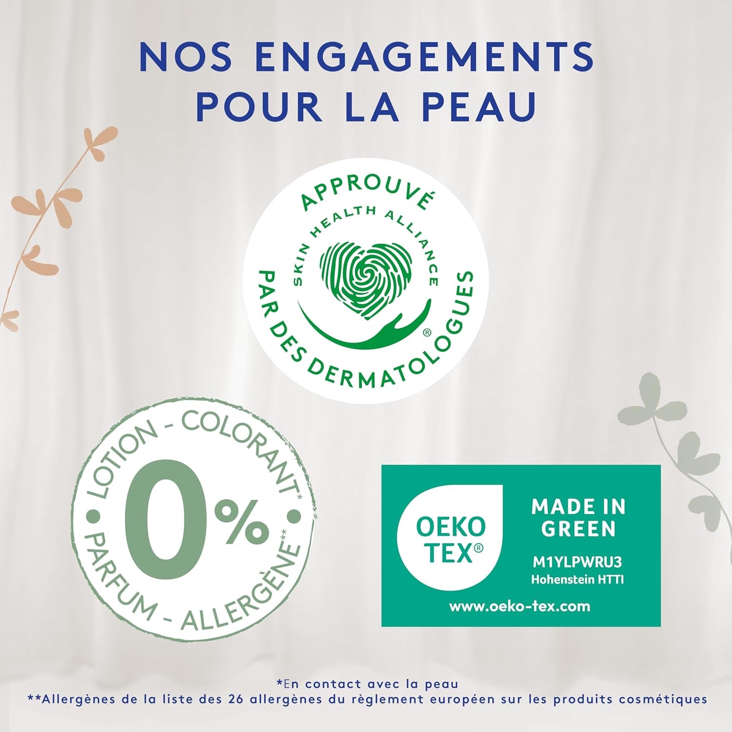 Douceur Naturelle – Culottes, Taille 6 (16-26 kg) Pack 1 mois – 112 culottes