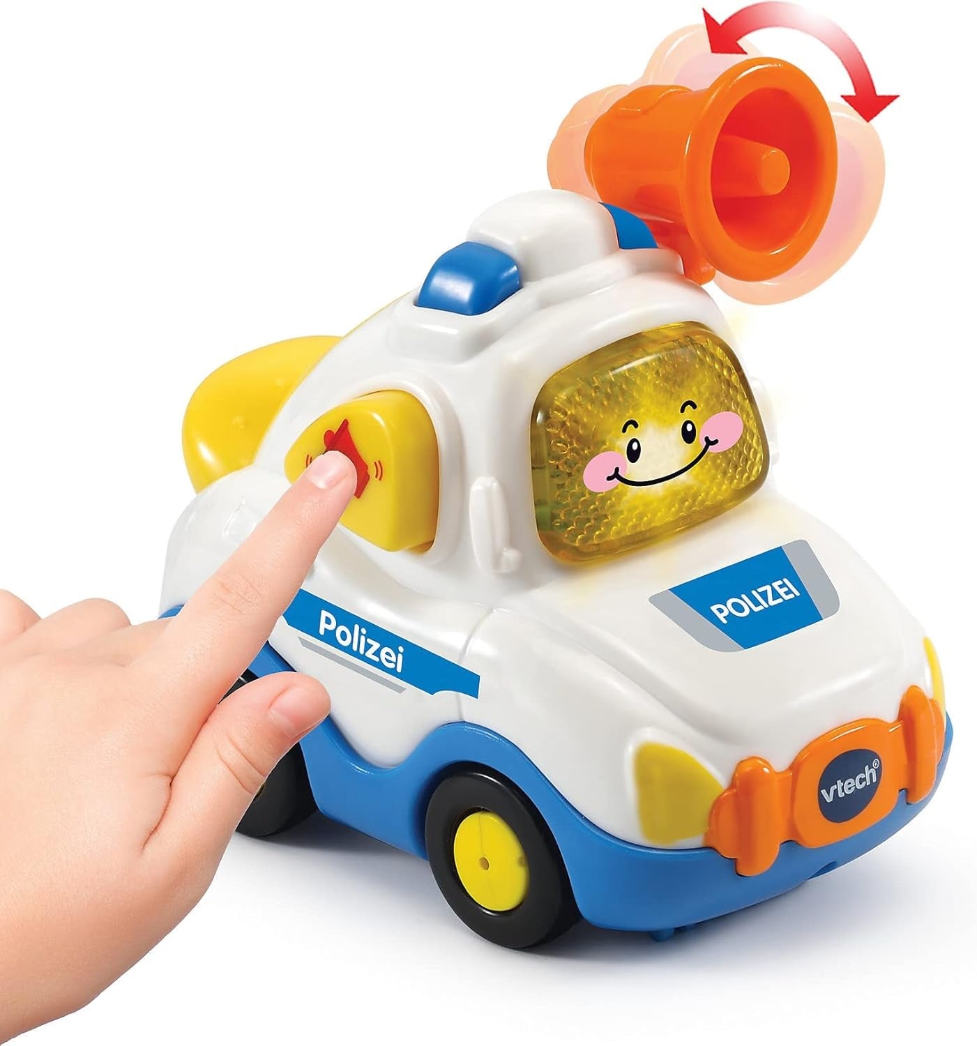 Vtech TUT TUT Baby Flitzer - Police - Pour 1-5 ans & TUT TUT Baby Flitzer - Pompier - Voiture jouet avec musique, bouton lumineux, phrases et sons intéressants - Pour 1-5 ans Baby Toys Naty Shop