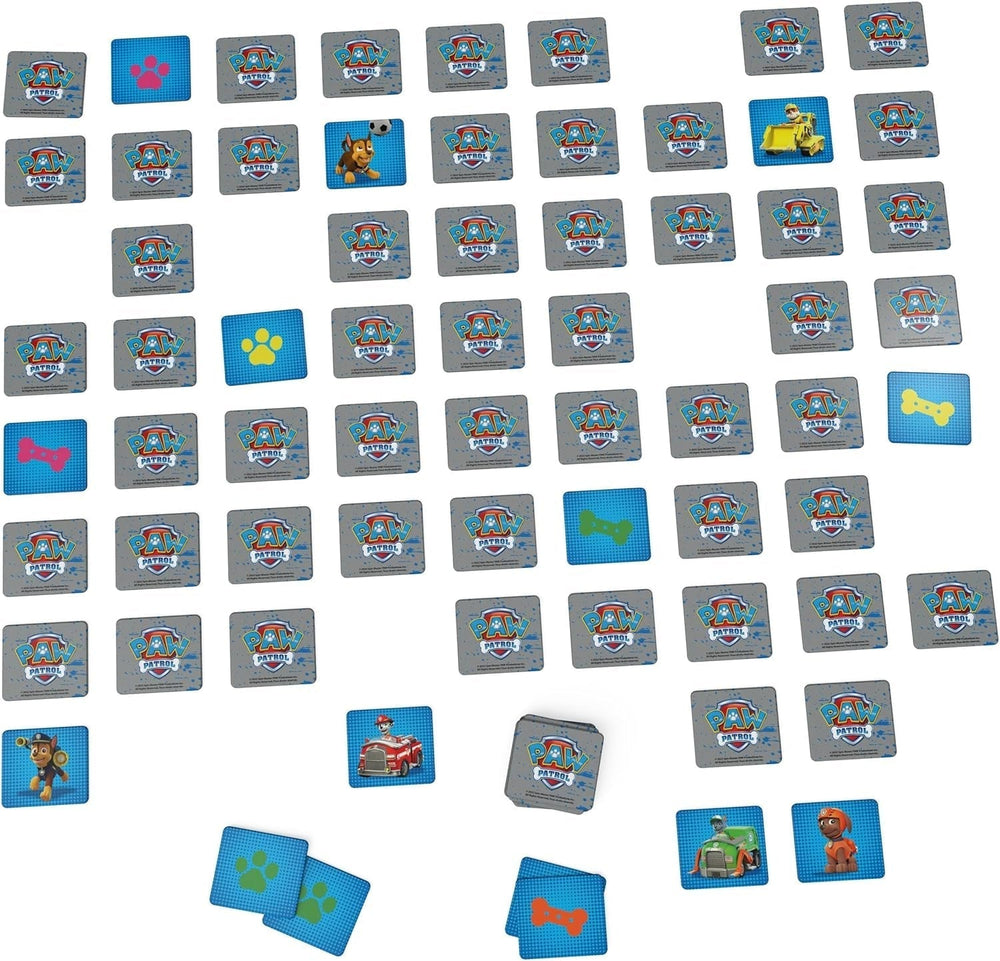 Jeux Spin Master Paw Patrol, jeu de mémoire, jouet Paw Patrol, Chase, Stella, Marcus, Ruben, jeux de mémoire avec livres, pour les enfants de plus de 4 ans Figurines Naty Shop
