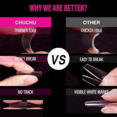 Types d'ongles en Gel moyen Ballerine, 504 pièces: pointes d'ongles en Gel PMMA, Extensions d'ongles, ongles artificiels, 12 tailles