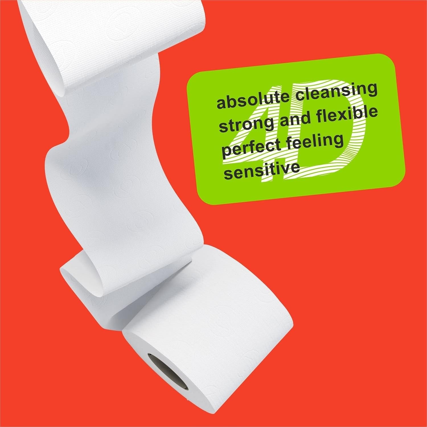 Papier toilette Renova, 7 paquets de 9 rouleaux - 63 rouleaux au total