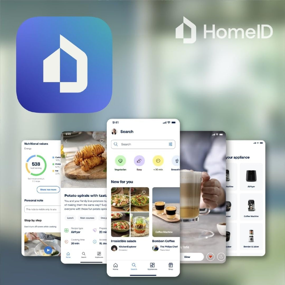 Philips Airfryer 3000 Series 6,2 L, Fenêtre de cuisson, 16 fonctions de cuisson en 1, Technologie Rapidair plus, Élimination des graisses, Application de recettes Homeid Appliances Naty Shop