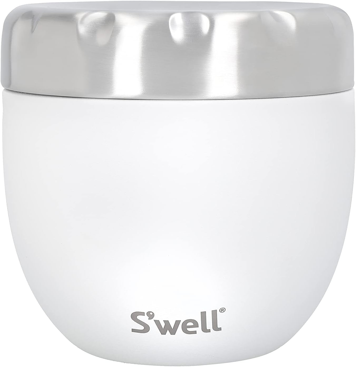 Eats Bol alimentaire 2 en 1 avec couvercle à vis, 636 ml, pierre de lune, verre alimentaire triple isolation, étanche jusqu'à 11 heures froides/7 heures chaudes en voyage Boîtes de conservation des aliments Naty Shop Titre par défaut