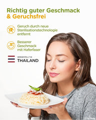 Nouilles Konjac de qualité supérieure de Thaïlande, végétaliennes, sans gluten – 240 g x paquet de 6 (12 paquets), nouilles Shirataki de la famille Elf, nouilles instantanées, pâtes/céto/faible teneur en glucides/faible teneur en calories/sans sucre – Spaghetti et fettuccine
