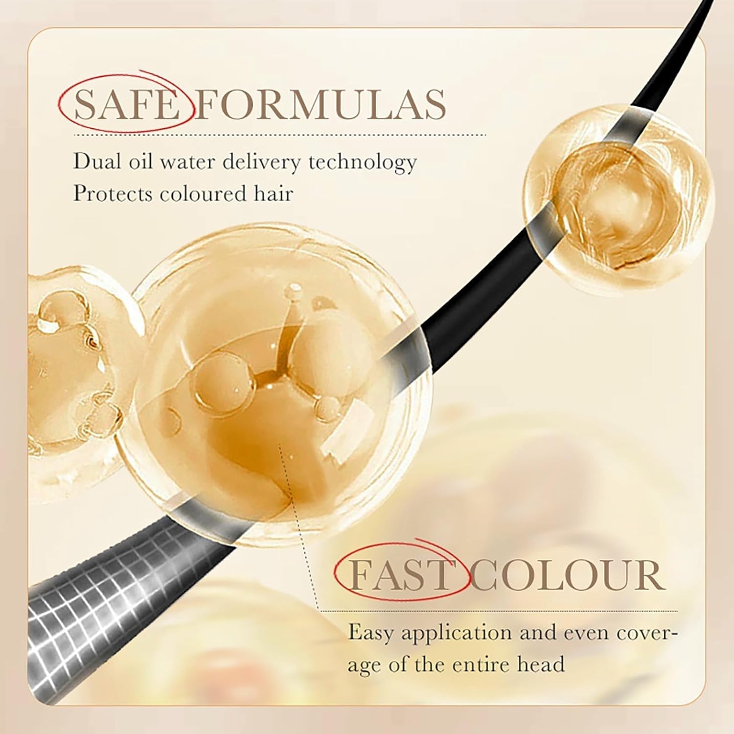 Teinture Cheveux Bruns, Shampoing Teinture Cheveux - Shampoing Teinture Cheveux Gris 500 ml, Couverture 100% Gris, Facile et Rapide à Utiliser, Soin Couleur Parfait pour Hommes et Femmes Naty Shop Hair Dye