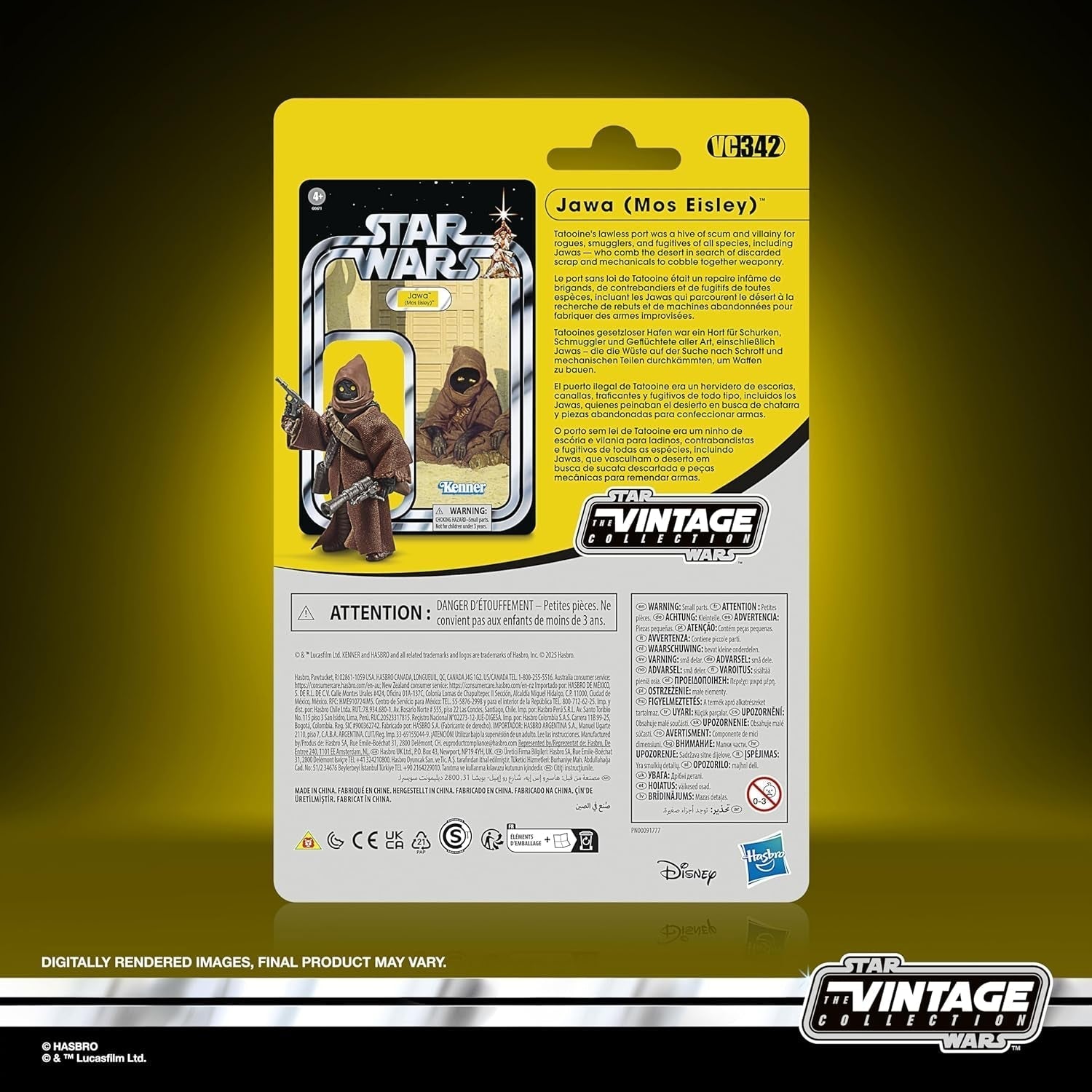 Star Wars Les Rues de Mos Eisley Collection Vintage Star Wars : Un nouvel espoir - Ensemble de figurines d'action (échelle de figurine 9,5 cm) Figurines Naty Shop