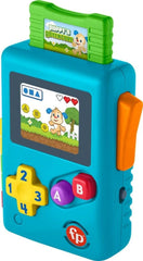 Fisher-Price HBC86 - Plaisir d'apprentissage Lil' Gamer, jouet d'apprentissage et d'activité musical, version allemande, pour bébés et jeunes enfants de 6 à 36 mois Jouets pour bébés Naty Shop