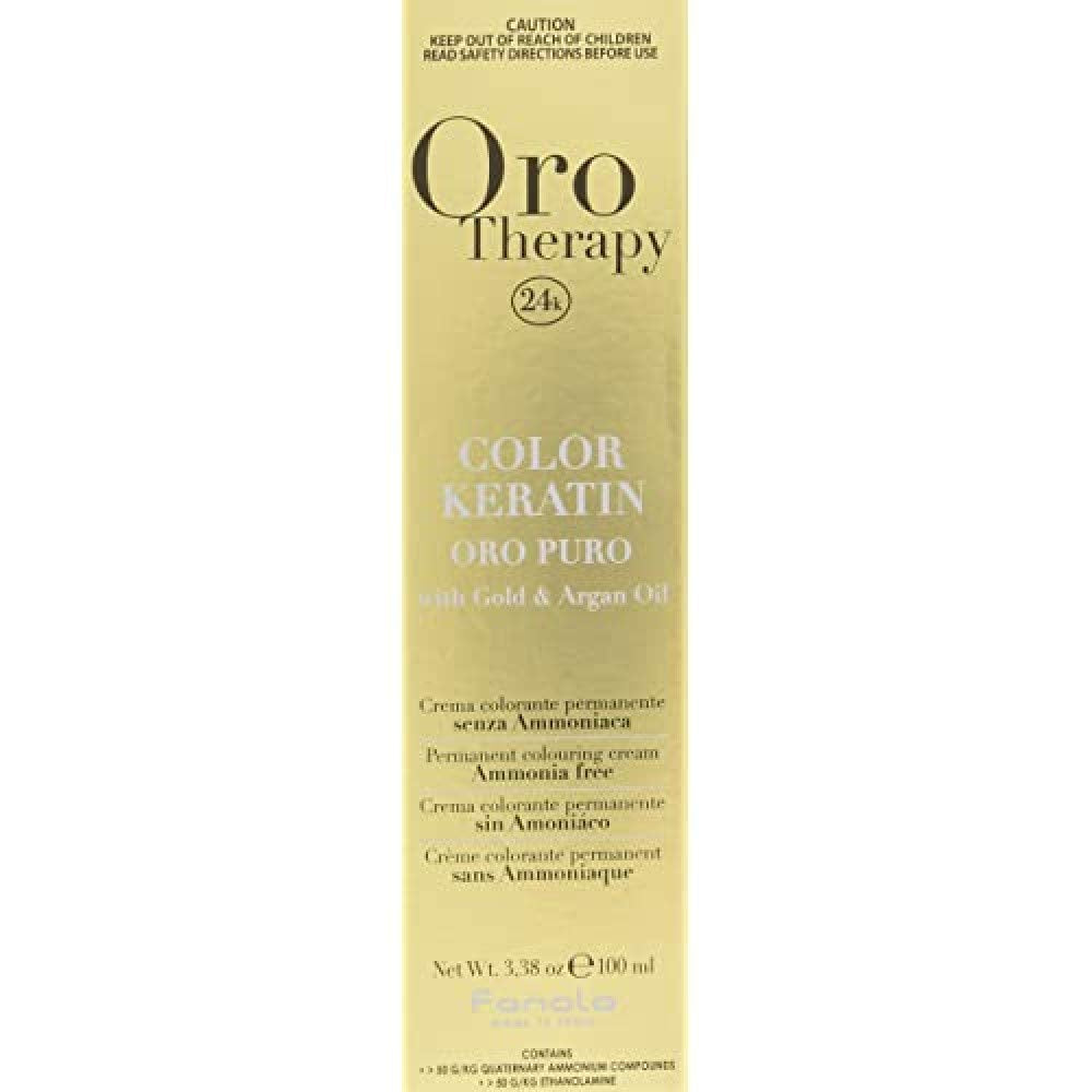 Fanola Oro Therapy Color Keratin 5.0 100ml Teinture capillaire Naty Shop 7.34 Blond doré