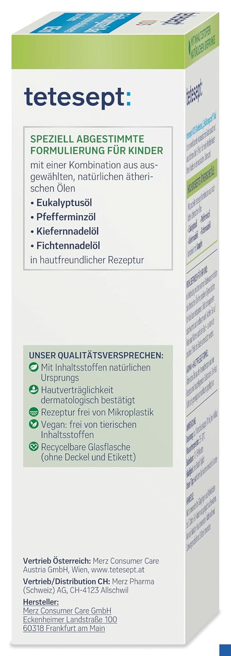 Tetesept Kids Cold Time Bath - additif de bain pour enfants pour la saison froide aux 4 huiles essentielles, relaxation et réchauffement, 125 ml Naty Shop