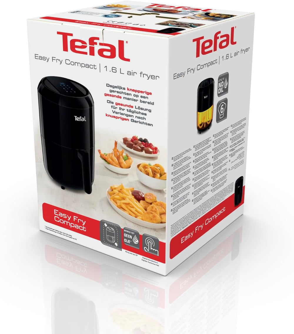 Tefal EY3018 Easy Fry Friteuse à air chaud compacte, 1,6 L, 6 programmes de cuisson Électroménager Naty Shop