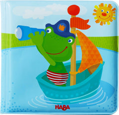 HABA 302634 Livre de bain Captain Frog 2, jouet pour tout-petits Jouets pour bébés Naty Shop