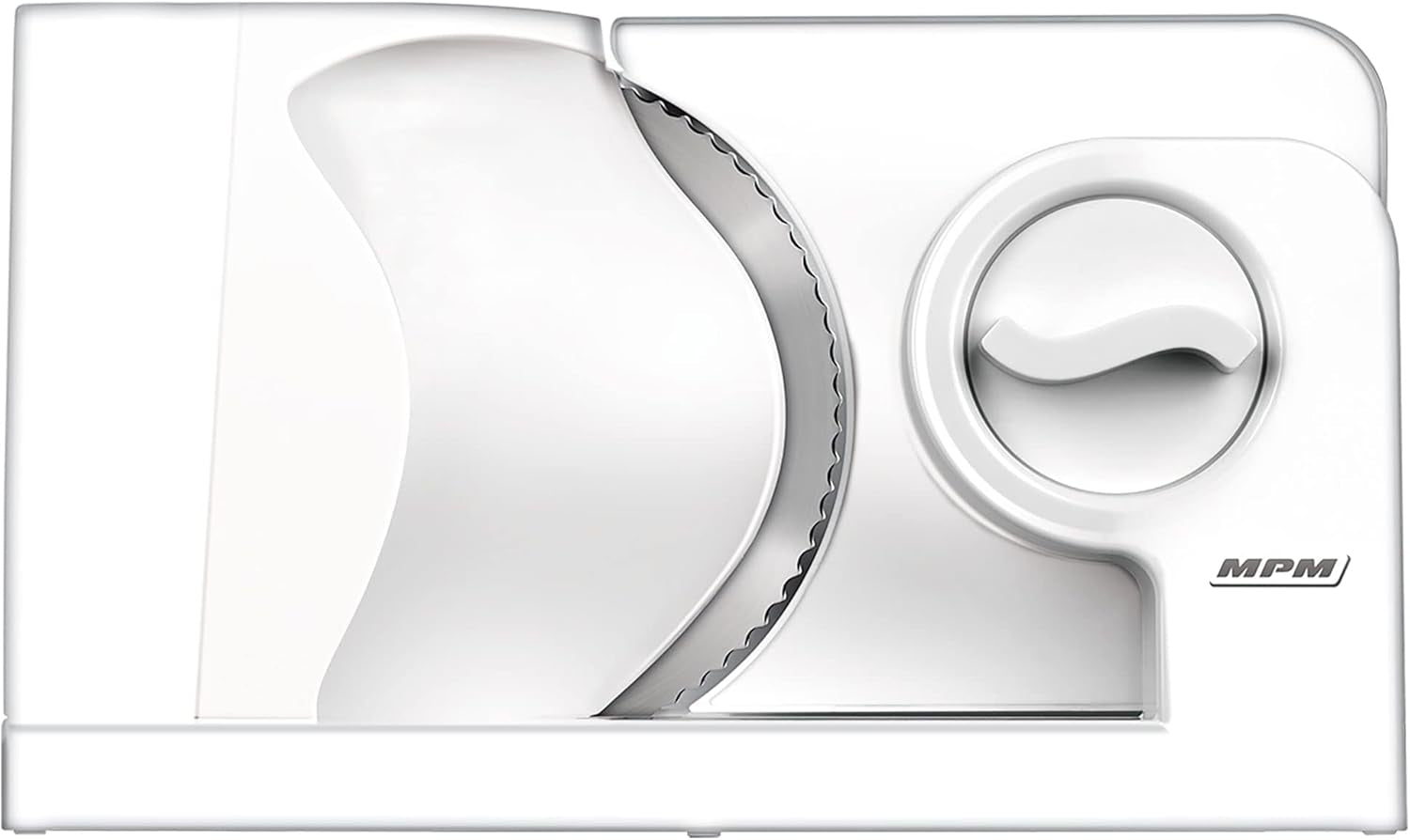 Trancheuse électrique universelle MPM MKR-05, épaisseur de coupe réglable jusqu'à 15 mm, 150 W Broyeurs et trancheurs Naty Shop