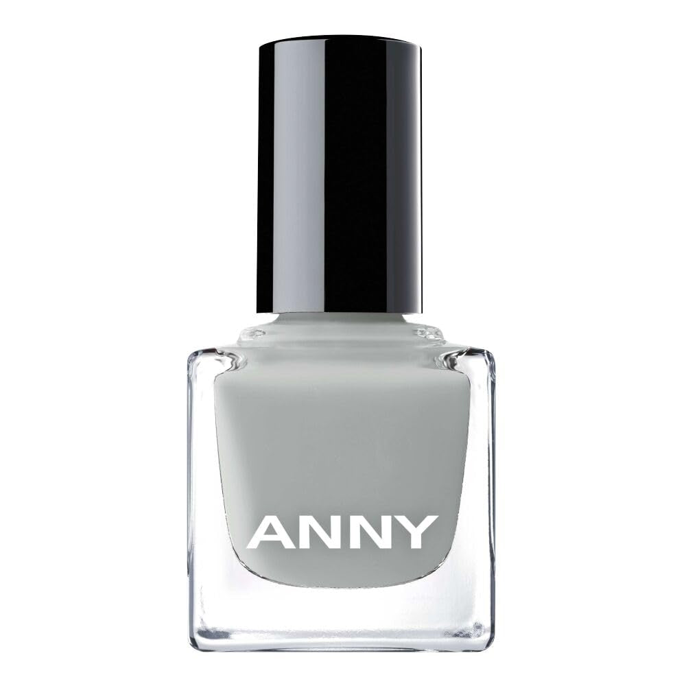 ANNY Vernis à ongles – Vernis à ongles coloré de haute qualité avec une brillance longue durée, résistant aux éclats et à séchage rapide, couleur : style artistique – Gris froid – 15 ml