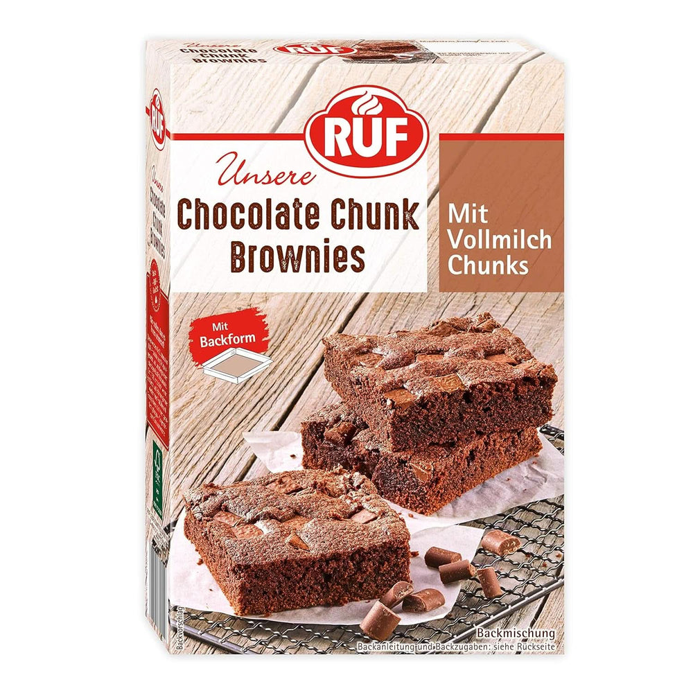 RUF Brookies, mélange de mûres et biscuits, 460 grammes Naty Shop Kitchen 410 grammes Brownies aux morceaux de chocolat