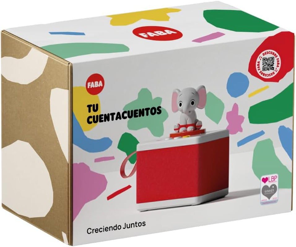 - Histoires pour filles et garçons, haut-parleur avec le personnage d'éléphant, jeu éducatif, contenu en espagnol, adapté à partir de 0 ans Bebe Toys Naty Shop