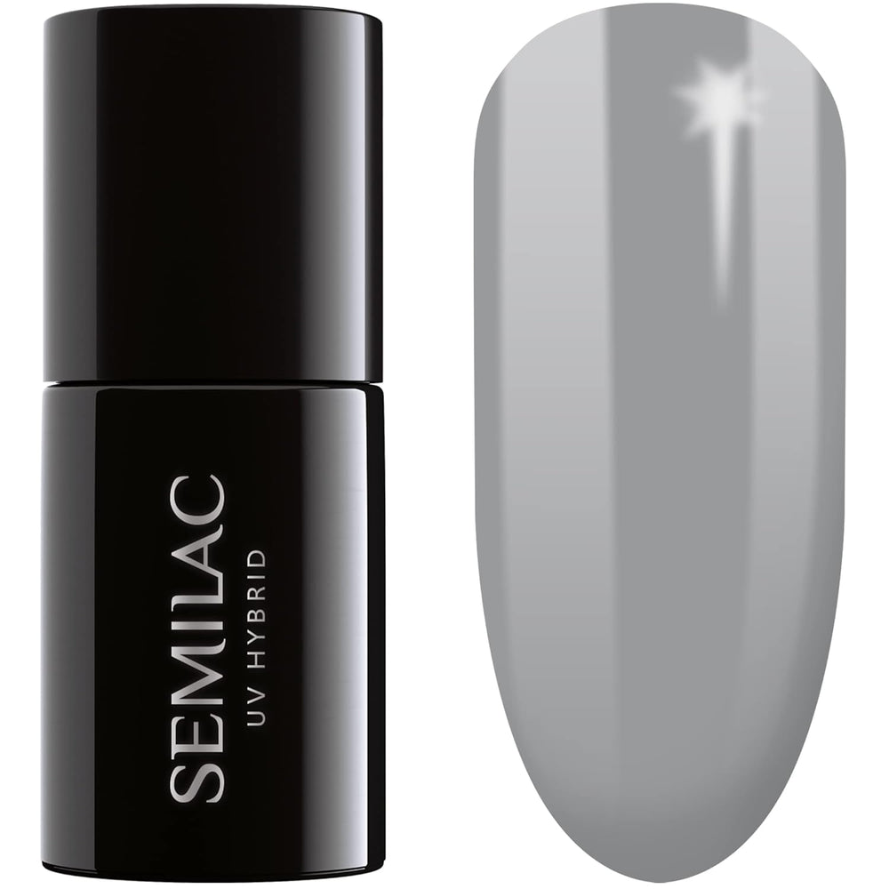 Semilac UV Nagellack Hybrid 404 Muffin aux haricots noirs 7 ml Kollektion Tastes of Fall