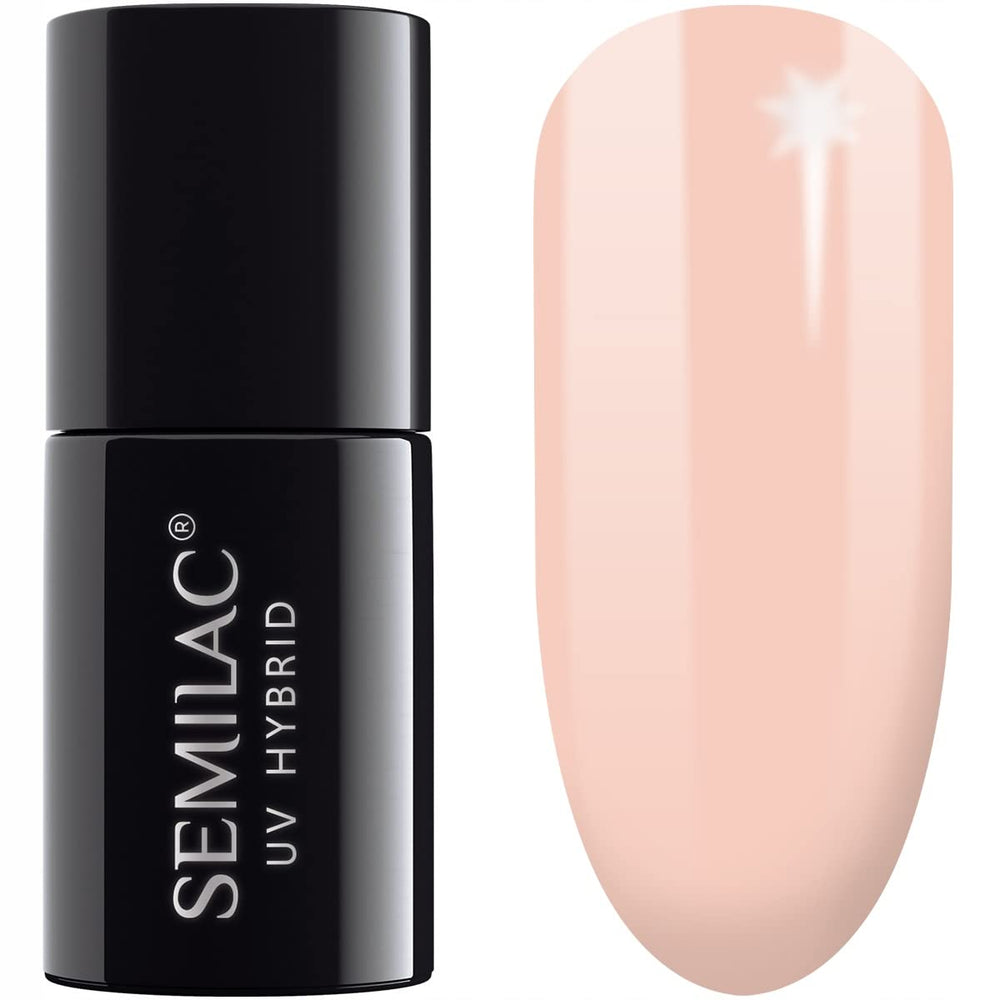 Semilac UV Nagellack Hybrid 404 Muffin aux haricots noirs 7 ml Kollektion Tastes of Fall