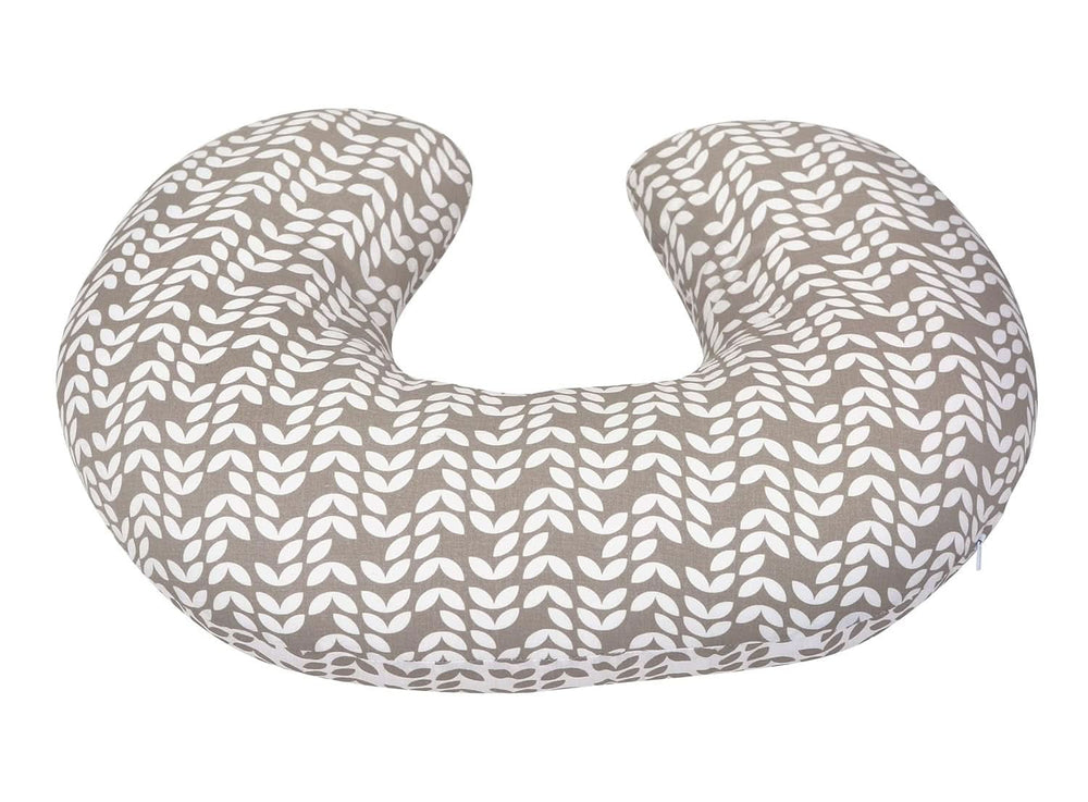 Coussin d'allaitement ergonomique, Oeko-Tex Standard 100, beige Accessoires Alimentation et Allaitement Bebe Naty Shop
