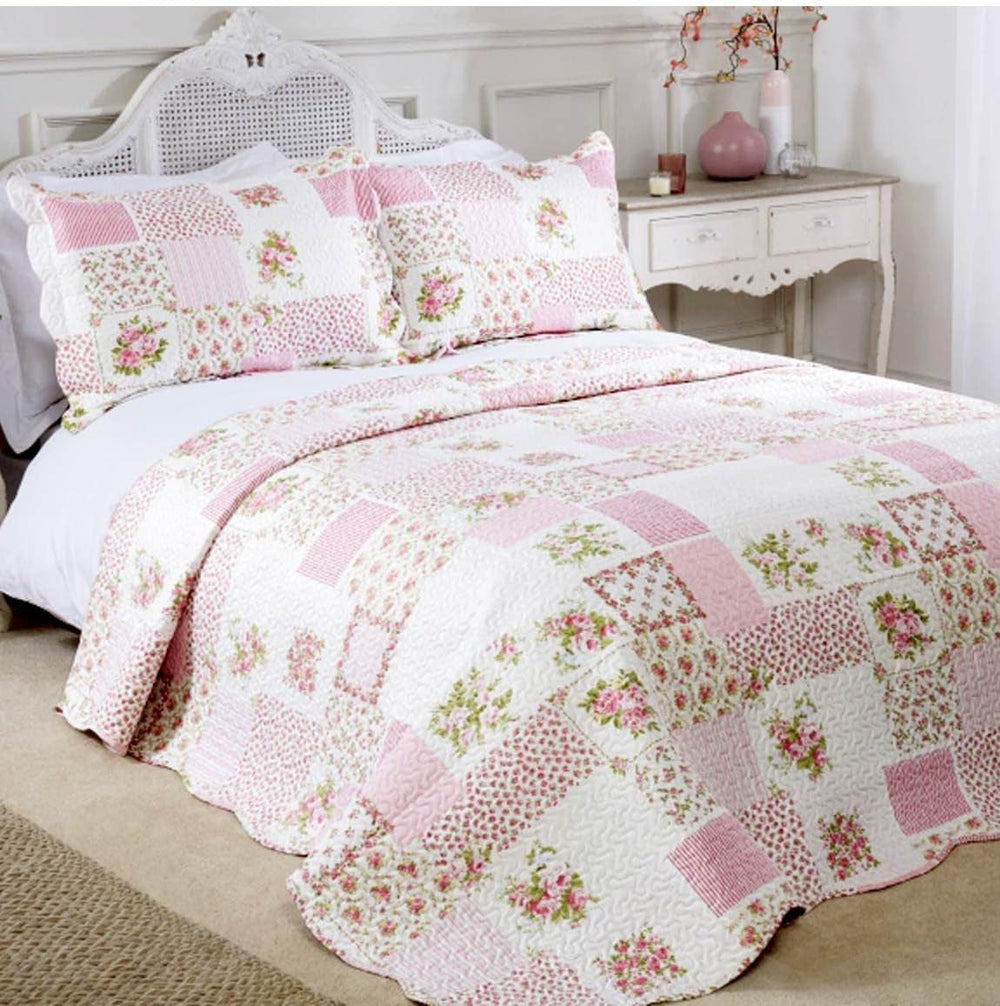 Emma Barclay 100% Polyester Cotswold lit simple housse de couette Rose lits et couettes Emma Barclay Rose King Size