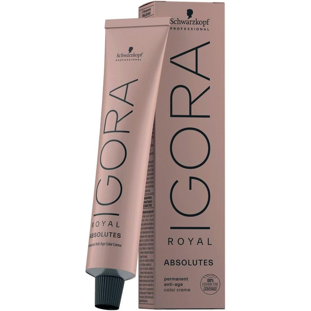 Igora Royal Absolute Age Blend Coloration pour cheveux, 7-560 Blond chocolat doré moyen, 60 ml Naty Shop Hair Dye 7-560 60 Ml (1 paquet)