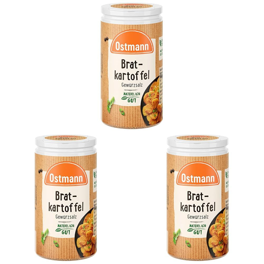 Ostmann Gewürze - Bratkartoffel Gewürzsalz | Pikant-salziges Gewürz für Kartoffelgerichte | 60 g dans Der Streudose