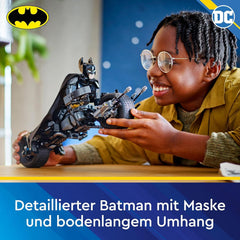 LEGO DC Batman : blocs de construction Batman avec Batpod, jouet du film de super-héros, ensemble de jeu d'aventure pour enfants, cadeau pour garçons et filles 76273 Jeux de construction Besuche den LEGO-Store